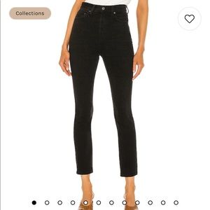 GRLFRND Piper super high rise jeans - black wash